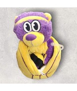 Lakers NBA LA Plush Bear Colnverts Into Ball Toy Plushie - £30.88 GBP