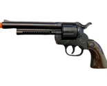 Gonher Cowboy Revolver Cavalry 12 Shot Cap Gun Faux Wood Grip Made in Spain - $29.39