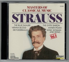 Masters of Classical Music Vol. 4 Strauss (CD) 1988 NEW - £7.00 GBP