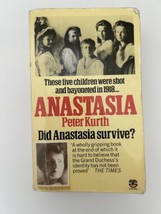 Anastasia: Life of Anna Anderson by Peter Kurth Vintage 1985 Book - £13.12 GBP