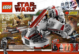 Lego Star Wars 8091 - Republic Swamp Speeder Set - £78.62 GBP