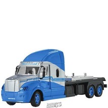 World Tech Toys-R/C Mega Hauler Truck &amp; Helicopter Combo Pack BLUE - £33.89 GBP