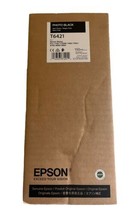 2020 Genuine Epson Stylus T6421 Photo Black Ink Stylus Pro 9890 9900 770... - £42.39 GBP