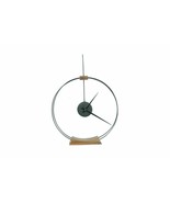Black Steel Rust Proof Handmade  Art Home Deco Round Minimalist Table Cl... - $164.48 CAD