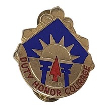 U.S. Army 40th Infantry Division Unit Crest Vtg Lapel Pin &quot;Duty Honor Courage&quot; - £7.50 GBP