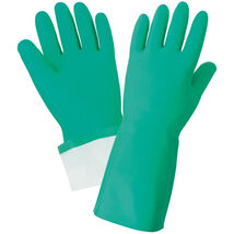 1 Pair Nitrile Dishwashing Gloves 13" Long Rubber Waterproof Flock Lined... - $8.72