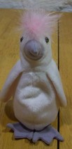 TY Beanie Baby KUKU THE COCKATOO BIRD 6&quot; Plush STUFFED ANIMAL Toy - £12.26 GBP