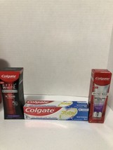 Mix Lot Of 3 Colgate Tooth Paste Optic White Renewal &amp; Total Exp 2023:2024 - £13.44 GBP