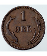1887 Denmark 1 Ore XF Condition KM #792.1 - €62,62 EUR 1887 Denmark 1 Ore XF Condition KM #792.1 - €62,62 EUR