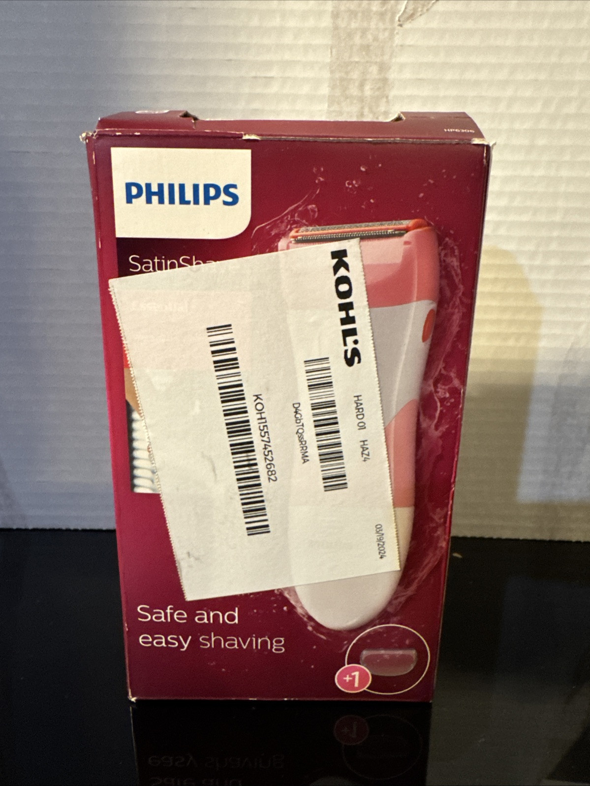 Philips Satin Shave Women&#39;s Essential Wet &amp; Dry ry Electric Shaver HP630... - $9.70