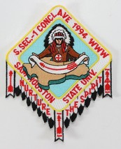 Vintage 1994 Sam Houston SHAC SEC-1 Conclave WWW OA Boy Scout Camp Patch - £9.19 GBP