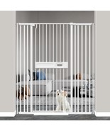 57 High Extra Tall Cat Gate, 29.6-45.3 Extra Wide No Drill Pet Gate Indoor - $144.99