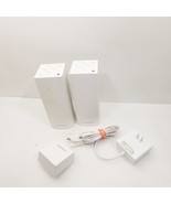 Set of 2 Linksys Velop WHW03 Whole Home Wi-Fi System with AC Cords - $31.49
