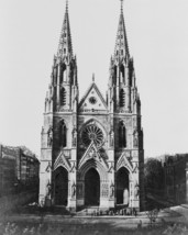 8&quot; x 10&quot; 1800s photo Paris. Sainte Clotilde/ E. Baldus - $16.95