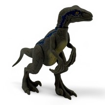 2021 Jurassic World Dominion Velociraptor Blue 6&quot; Dinosaur Figure By Mattel - $12.35