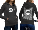 Arctic monkeys black cotton hoodie for women thumb155 crop
