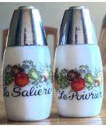 Vintage SPICE OF LIFE Salt and Pepper Shakers Corning Ware Westinghouse ... - $20.50 CAD