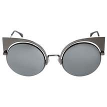 Fendi Grey Cat Eye Sunglasses FF0177S KJ1 T4 - £183.50 GBP