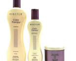 Biosilk Color Therapy Shampoo 12 oz,Leave-In Treatment 5.64 oz&amp; Mask 4 oz - £43.37 GBP