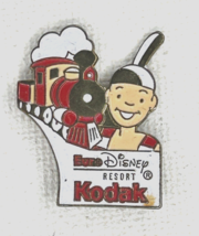 Disney 1992 DLP - Eurodisneyland Paris Railroad Sponsor Kodak Pin#9610 - $19.95
