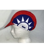 Cycling Hat Cap One Size Skorpion Taiwan Red Blue Polyester - $19.31