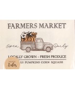 FALL COCKTAIL NAPKINS 40 Ct  FARMERS MARKET ~ Locally Grown ~ Fresh Produce - $9.31 CAD