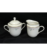 Lenox Rose Manor Cream Pitcher and Sugar Bowl with Lid - $58.79