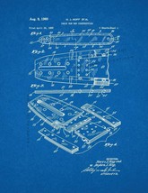 Chain Saw Bar Construction Patent Print - Blueprint - £6.28 GBP+