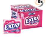 Full Box 10x Packs Wrigley&#39;s Extra Classic Bubble Gum | 15 Sticks Per Pack - $23.73