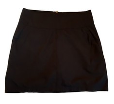 Royal Robbins Hiking Athletic Skort Skirt Black Women’s Size 10 Nylon St... - $19.79