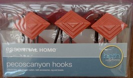 Essential Home Pecoscanyon Shower Hooks - Set of 12 - BRAND NEW IN BOX - £15.91 GBP