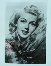 Lana Turner Signed Autographed Photo w/COA - £175.05 GBP