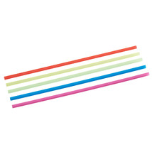 1000 5&#39;&#39; Neon Beverage Stirrers/Sip Straws - £2.99 GBP