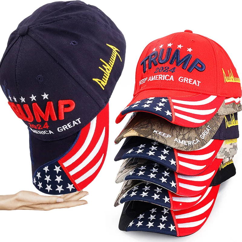 New Donald Trump 2024 MAGA Hat Cap Baseball Camo USA KAG Make Keep America Great - £12.35 GBP+