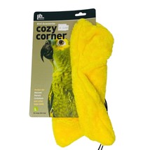 Prevue Pet Products 12-Inch Cozy Corner Fleece for Large birds yellow - £6.30 GBP