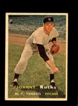 1957 TOPPS #185 JOHNNY KUCKS VG+ YANKEES *NY7636 - $5.88