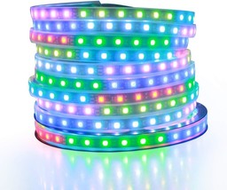 For The Arduino Raspberry Pi, Alitove 32.8Ft.Addressable Rgb Led Strip Light - $50.93