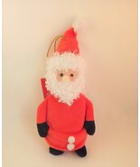 Santa Plush Christmas Gift Card Holder Hanger Ornament - £16.55 GBP