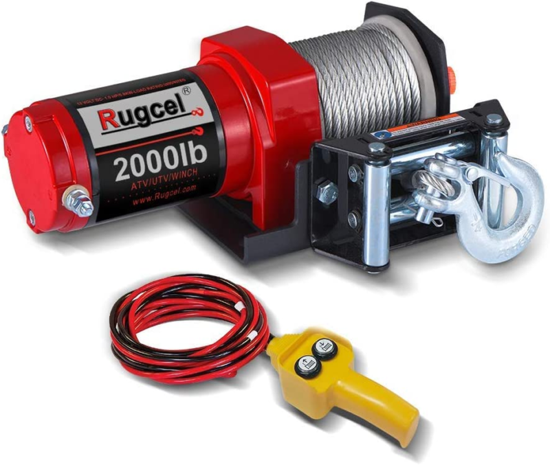 2000-Lb. ATV/UTV 12V Electric Winch - $136.90