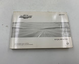 2011 Chevy Equinox Owners Manual Handbook OEM K04B52006 - $26.99
