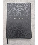 King James Ver Thinline Bible Large Print Red Letter Edition Excellent C... - £15.19 GBP
