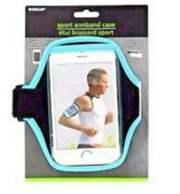 Smartphone Cell Sport Adjustable Armband Case Light Blue New - £2.96 GBP