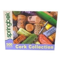 2010 Springbok 500 Piece Cork Collection Jigsaw Puzzle *New Sealed - £14.38 GBP