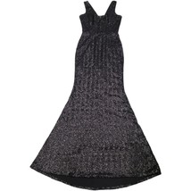 Tadashi Shoji Womens Off The Soulder Evening Gown Black Size 16 - £142.21 GBP