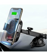 Baseus Wireless Car Charger Mount 10w Automatic Infrared Qi Fast Chargin... - £30.48 GBP