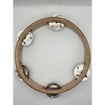 Vintage Wood Tambourine Peru Rainspersa EIRL Folk Handheld Percussion - $18.00