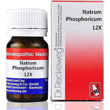 3 X Dr Reckeweg Biochemic Natrum Phosphoricum 12X (20 g)  HOMEOPATHIC(PACK OF 3) - £23.73 GBP