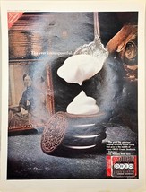 OREO-CREME SANDWICH-Loving Spoonful-Nabisco-1968 Print Ad - $22.54 CAD