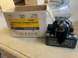 Square D Control Relay, Class 8501, Type CDO-15, New In Box - £23.39 GBP