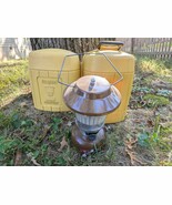 Coleman Lantern Model 275 Brown Yellow Clamshell 9/79 Camping Outdoors - $152.81 CAD